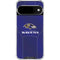 NFL Baltimore Ravens Team Jersey Google Pixel 10 Clear Case
